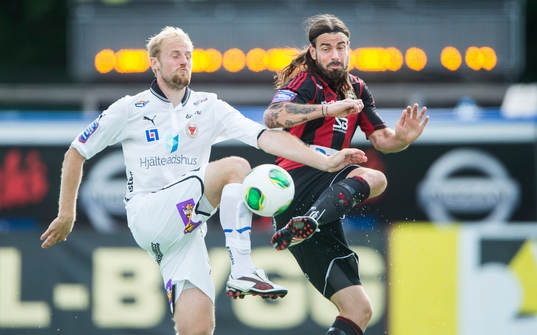Kalmars Markus Thorbjörnsson och Brommapojkarnas Andreas