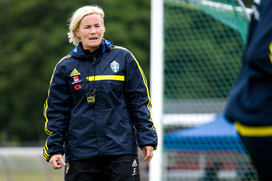 Sveriges assisterande förbundskapten Lilie Gutke Persson