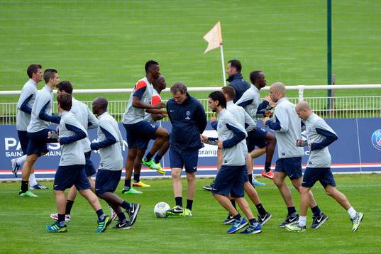 Laurent BLANC - 03.07.2013 - Entrainement du Paris Saint