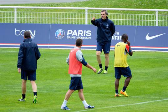 Laurent BLANC - 03.07.2013 - Entrainement du Paris Saint