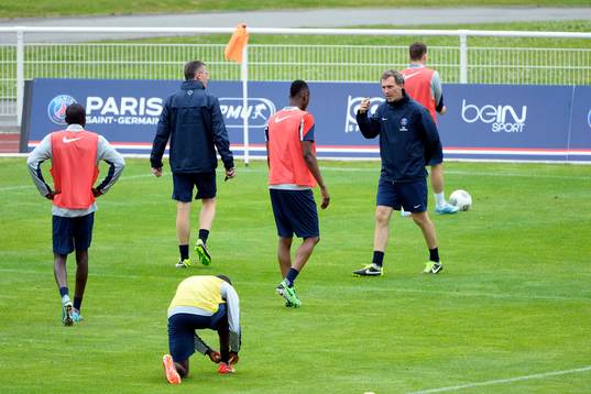 Laurent BLANC - 03.07.2013 - Entrainement du Paris Saint