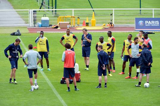Laurent BLANC - 03.07.2013 - Entrainement du Paris Saint