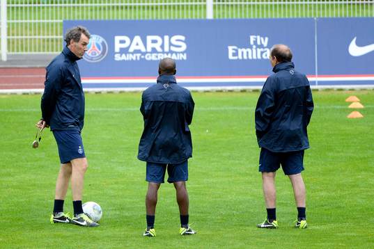 Laurent BLANC / Jean Louis GASSET / Claude MAKELELE -