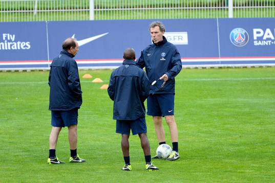 Laurent BLANC / Jean Louis GASSET / Claude MAKELELE -