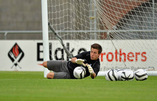 3 July 2013; Drogheda United's Gabriel Sava