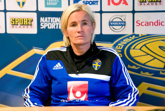Sveriges assisterande förbundskapten Lilie Persson
