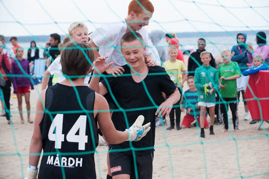 Sand, beachsoccerplan, Theo Ekström, avgörande