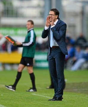 4 July 2013; Malmö FF manager Rikard Norling. UEFA Europa