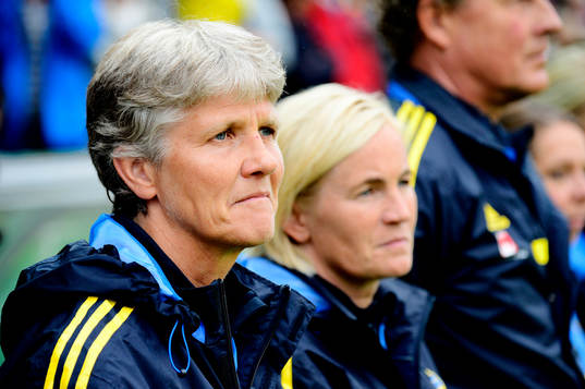 Sveriges förbundskapten Pia Sundhage