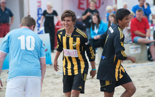 Supercupen, Åhus - IFK Hässleholm, Collin Ribba och Simon