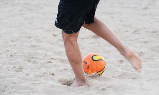 SM, IFK Hässleholm - Limhamn/Bunkeflo, sand, fot, boll,