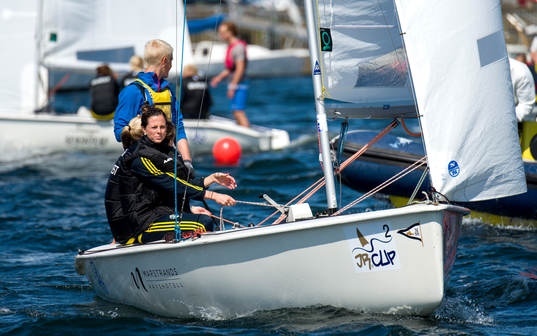 Lotta Schelin, Jenny Hjohlman (ej i bild) och Lina Nilsson