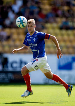 Åtvidabergs Daniel Hallingström i matchen mellan Elfsborg