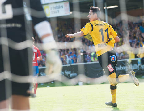 Straff, Haris Radetinac, Mjällby, överlistar Alexander