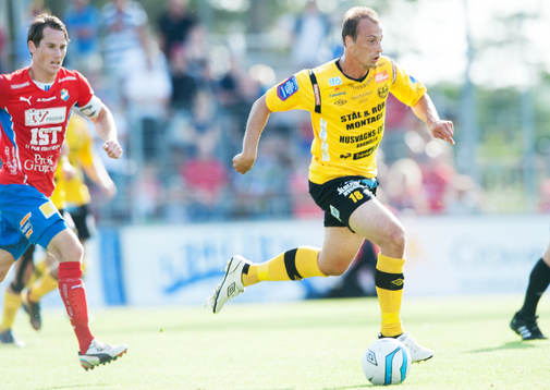 Pär Ericsson, Mjällby, steget före Johan Persson,