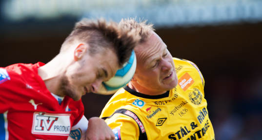 Marcus Ekenberg, Mjällby och Månz Karlsson, Öster, i