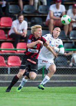 Brommapojkarnas Gustav Sandberg Magnusson och Kalmars