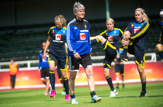 Förbundskapten Pia Sundhage