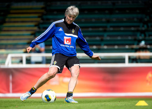 Förbundskapten Pia Sundhage
