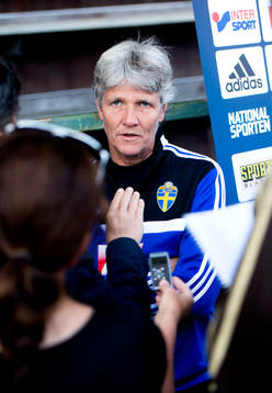 Förbundskapten Pia Sundhage