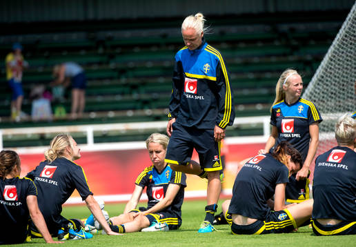 Caroline Seger är på benen igen