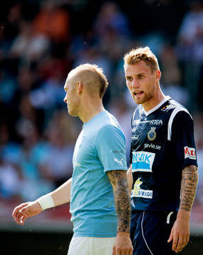 Gefles David Fällman säger några väl valda ord till