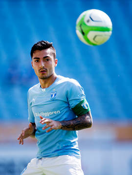 Malmö FFs Jiloan Hamad i