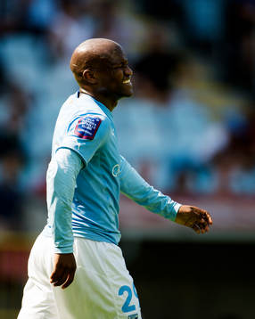 Malmö FFs Tokelo Rantie deppar i