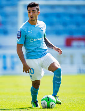 Malmö FFs Jiloan Hamad i