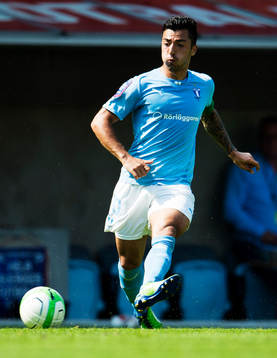 Malmö FFs Jiloan Hamad i