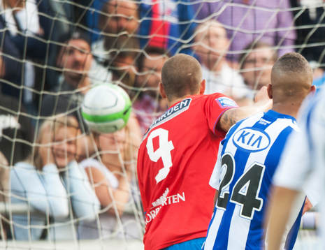 1-1, Robin Simovic, Helsingborg, i