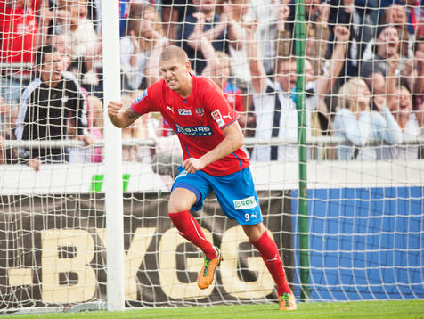1-1, Robin Simovic, Helsingborg, i