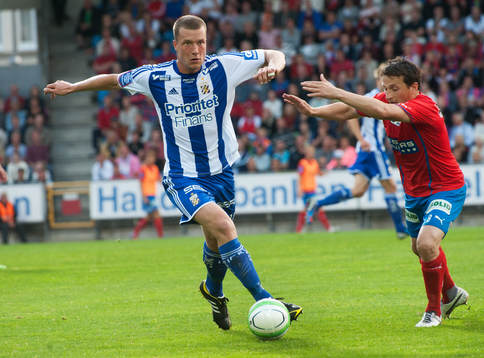 Ardian Gashi, helsingborg och Jakob Johansson, IFK