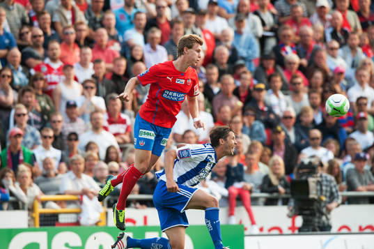 Emil Krafth, Helsingborg och Philip Haglund, IFK Göteborg,