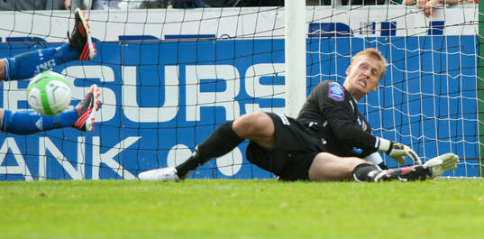 Fotparad, Pär Hansson, målvakt, Helsingborg, i