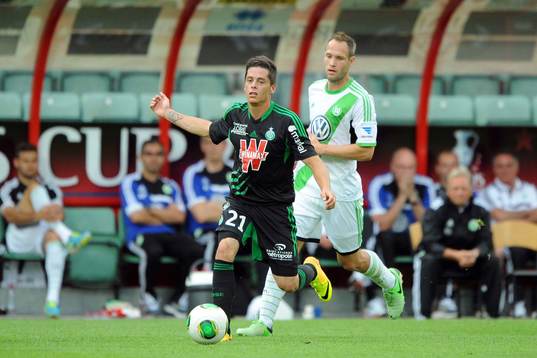 Romain HAMOUMA - 09.07.2013 - Wolfsburg / Saint Etienne -