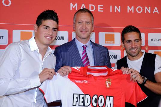James Rodriguez / Joao Moutinho - 09.07.2013 - Presentation