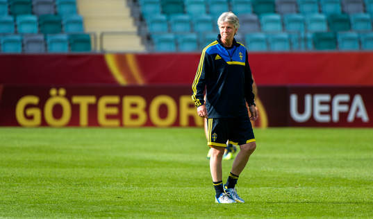 Sveriges förbundskapten Pia Sundhage