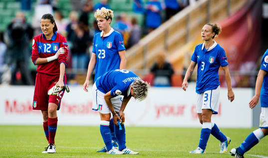 Italiens målvakt, Chiara Marchielli, Cecilia Salvai,