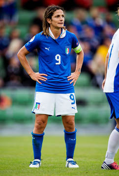 Italiens Patrizia Panicio deppar