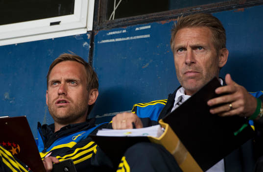 Martin Sjögren och Thomas Dennerby