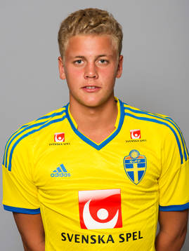 Jakob Andersson spelar i det svenska P17 landslaget i