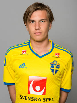 Kevin Berg spelar i det svenska P17 landslaget i fotboll