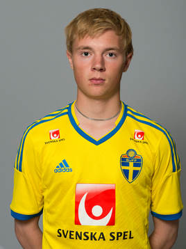 Erik Grahm spelar i det svenska P17 landslaget i fotboll