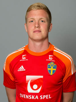 Målvakt Tim Erlandsson spelar i det svenska P17 landslaget