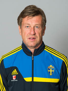 Sven Andersson ledare i det svenska P17 landslaget i fotboll