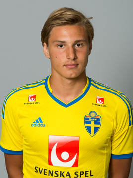 Jacob Hjelte spelar i det svenska P17 landslaget i fotboll