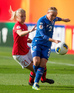 Ada Hegerberg, Norge, Sif Atladóttir, island