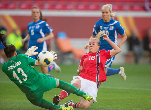 Gudbjörg Gunnarsdóttir, island, Kristine Hegland, Norge,