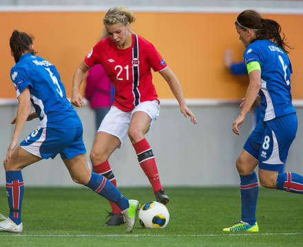 Hallbera Gísladóttir, island, Ada Hegerberg, Norge,